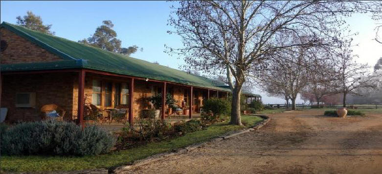 View of Awards Motel from Driveway